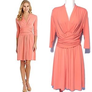 NWT Antonio Melani Coral Tie Waist Nala Dress M